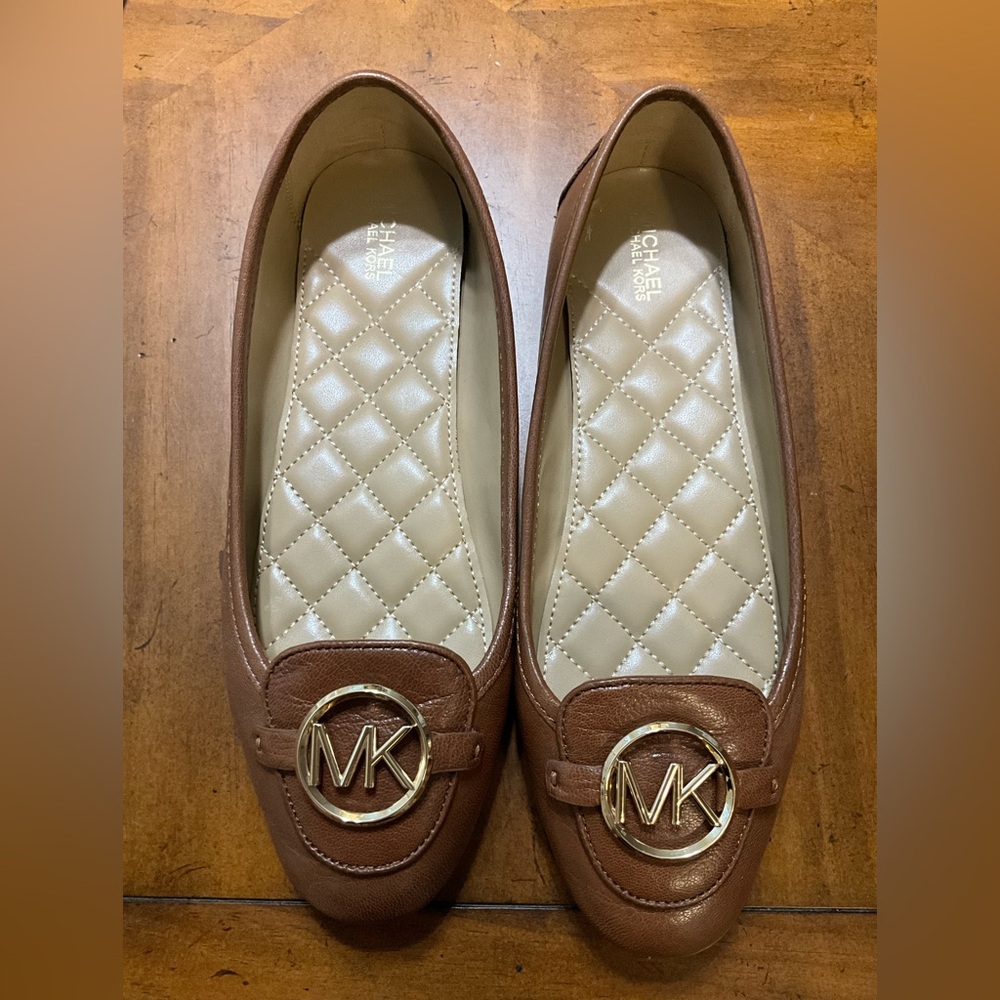 NWOT ~ Michael Michael Kors Brown Loafers Sz. 8 1/5